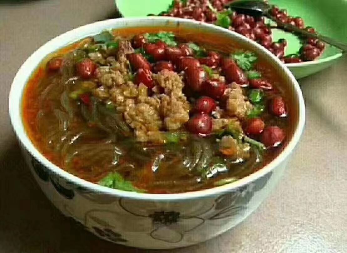 焖面焖制过程图