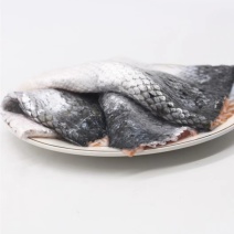 三文鱼皮，三文鱼褐色肉，三文鱼划水