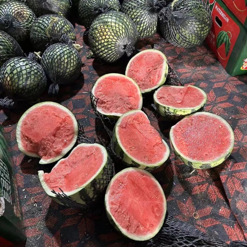 精品陕西麒麟美都西瓜产地西瓜直发全国都可发货