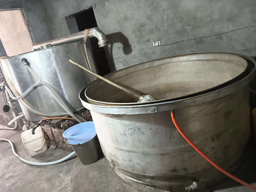 青提酒液过滤过程