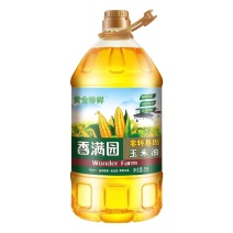 益海嘉里香满园黄金珍鲜非转基因压榨玉米油5L/桶每件4桶