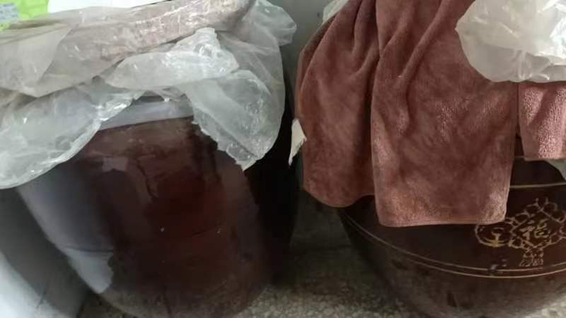 柚子米酒成品图