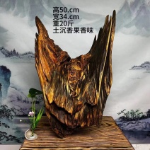 广西天然沉香木摆件