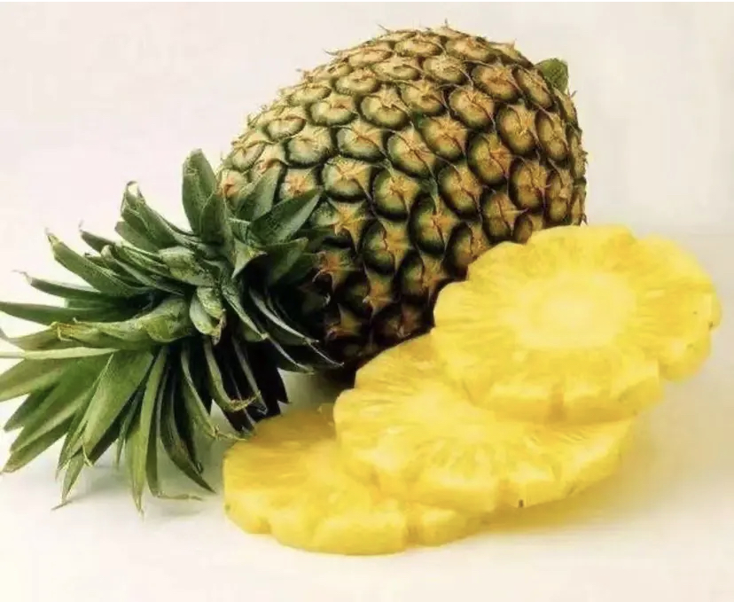 菠萝营养成分示意图