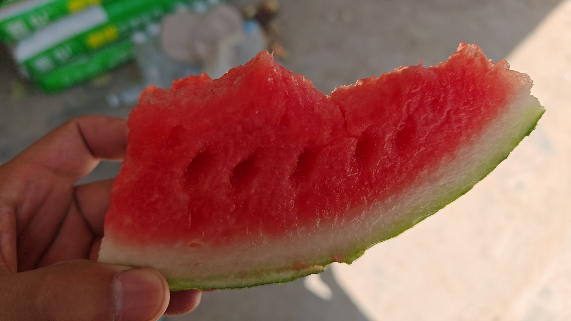 冰糖西瓜冷藏过程