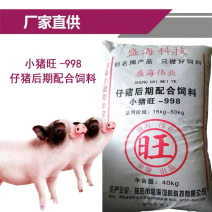 湖南小猪全价配合饲料爱吃肯长不拉稀厂家直销80斤