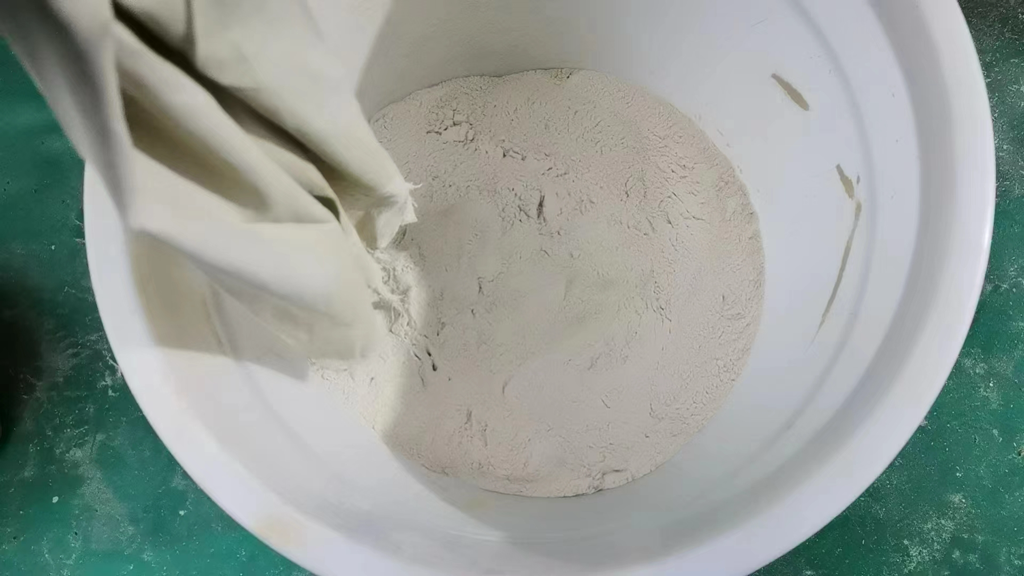 扁豆粉蒸制过程