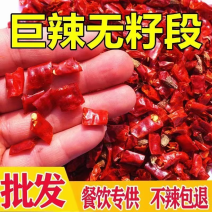 无籽辣椒段高辣特辣香辣魔鬼辣椒段辣椒粉产地直供