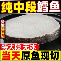 散装鳕鱼片大块新鲜深海鳕鱼段鳕鱼排冷冻鳕鱼块辅食鱼肉