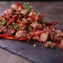 小炒黄牛肉
