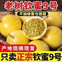 【正宗】钦蜜9号黄金百香果5斤新鲜现摘现发云南广西福建当季水