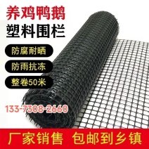 包邮塑料围栏网拦鸡鸭鹅网圈地鱼塘防护隔离网栅栏网菜园围网