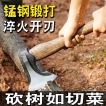 户外长柄便携手斧露营劈柴斧子锻造木工开山砍树尼曼收割手工