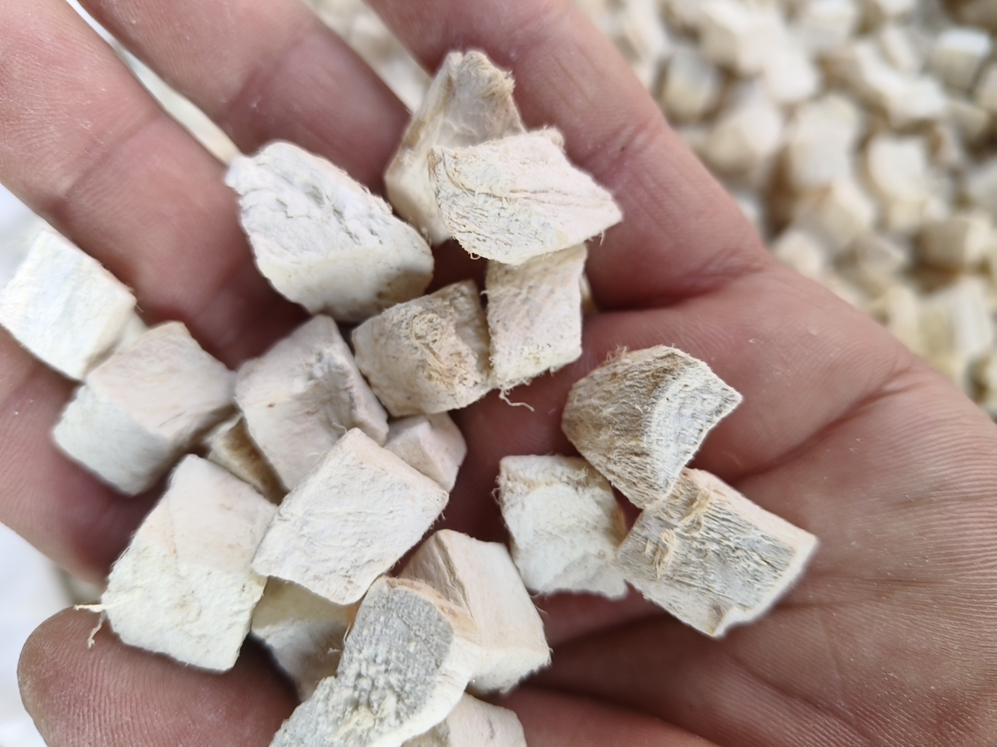 沙葛切片与榨汁示意图