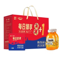 每日坚果礼盒+沙棘果汁黄金搭配营养更均衡风味独