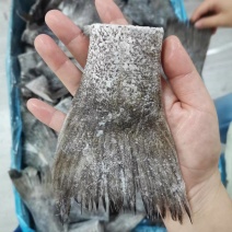 新鲜冷冻鸦片鱼尾薄冰火锅烧烤蝶鱼尾比目鱼小号单冻酒店食材