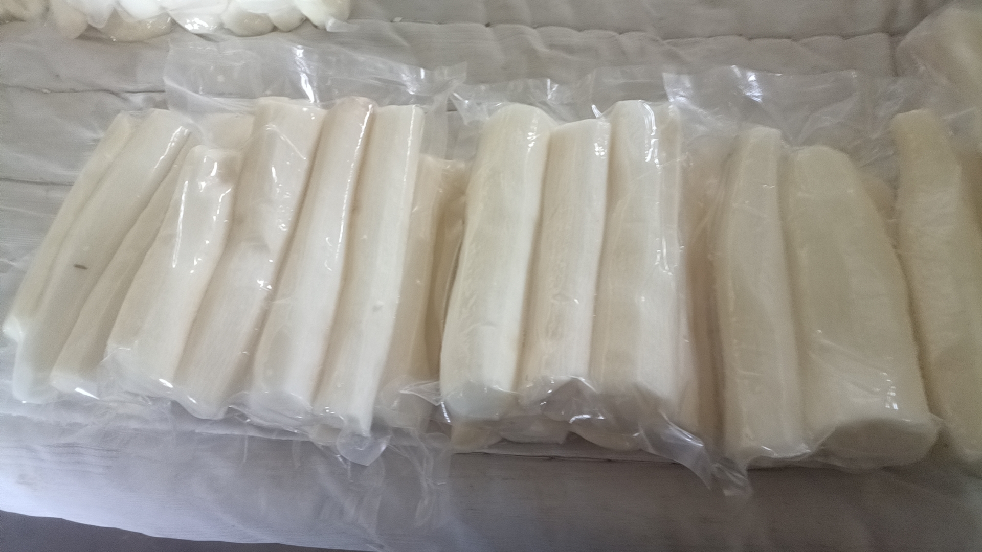 新疆白玉山药产品展示