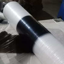 黑白相间膜保温保湿除草白膜黑膜银黑膜大棚小供棚膜0.7米