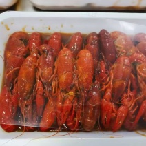麻辣小龙虾4-6的，加热即食，清水油炸小龙虾，货源充足。