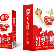 红枣牛奶一箱20盒