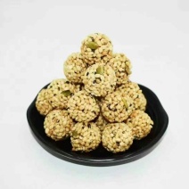 荞麦球粗粮丸子坚果酥展会地摊10元一盆模式零食批发