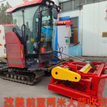 2025年新款前置两米大蒜收获机