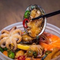 捞汁海鲜桶全家福海鲜捞汁小海鲜即食海鲜全家福