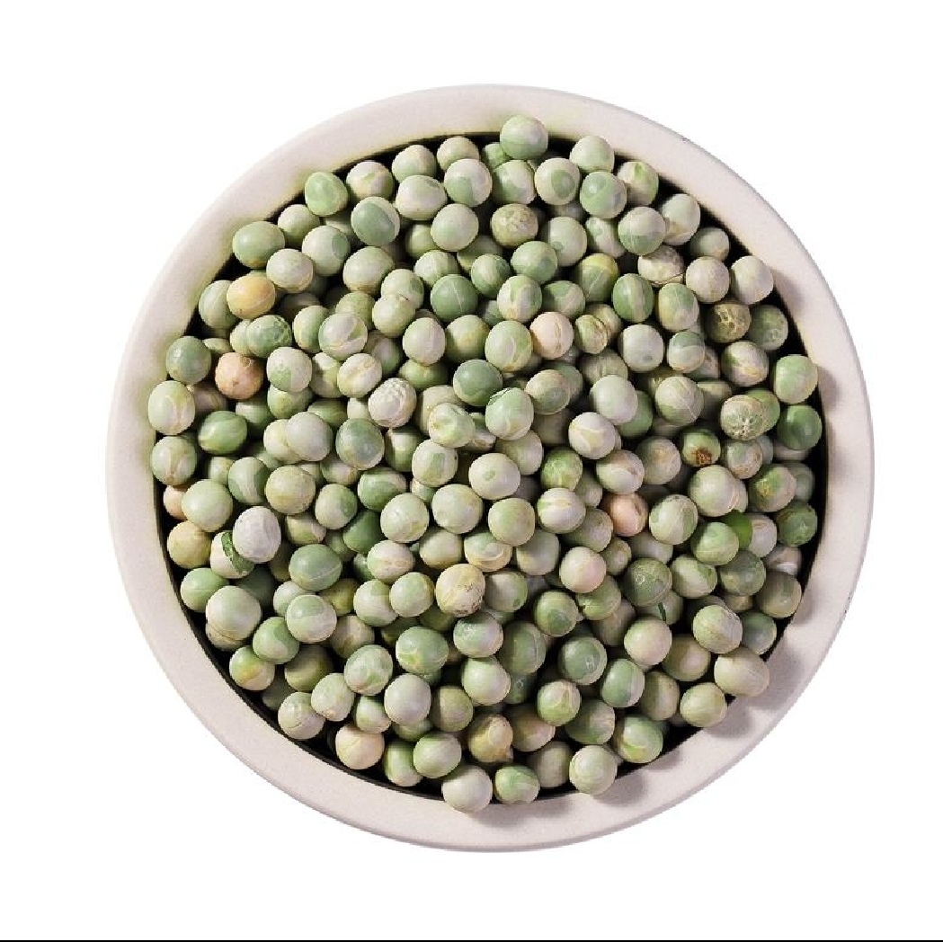 青豌豆浸泡前后对比图