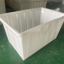 加厚牛筋塑料水箱长方形浅盆卖鱼养鱼水箱养龟水桶水产养殖大容量
