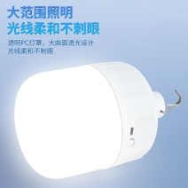充电灯泡夜市摆摊超亮LED节能灯家用停电应急灯露营帐篷移动照