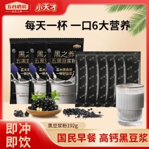 五谷磨房五黑豆浆粉192g孕妇早餐黑之养黑豆浆