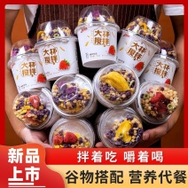 搅拌酸奶谷物酸奶杯拌坚果牛奶整箱冻干草莓菠萝蜜网红营养代餐杯