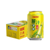 深晖茅根甘蔗汁310ml*12/24易拉罐装整箱果汁果味饮品