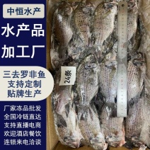 三去罗非鱼8斤24条装新鲜速冻罗非鱼烧烤鱼红烧鱼材料