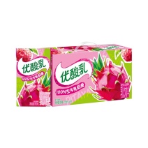 优酸乳荔枝火龙果味250ml*24盒整箱批发新上市