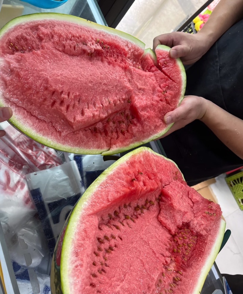 硒砂瓜中卫石缝瓜甜度高汁水多包熟包甜代发全国