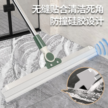 爱格魔术扫把家用卫生间扫帚浴室刮水器硅胶扫水不粘发扫地拖把
