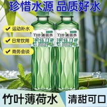 【新品上市】竹叶薄荷水305ml整箱无糖原液整箱批苏打天然水