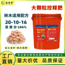 广西桉树大颗粒控释肥20-10-16桶肥速生桉树丰产肥料