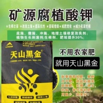 新疆**质矿源腐植酸钾调土生根抗病抗逆提高品质减肥增效