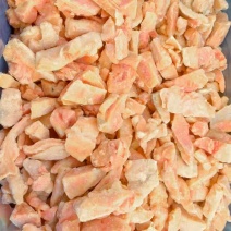 三文鱼去皮块2吨10kg/箱大西洋鲑的
