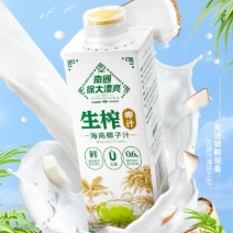 椰汁鲜榨生椰汁厂家直供支持一箱代发走量欢迎咨询