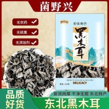 【净重半斤】东北木耳特产黑木耳长白山木耳干椴木耳无根特产