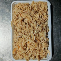 扇贝裙边食品级扇贝边冻货一斤小包装电商礼品盒**