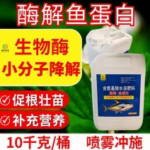酶解鱼蛋白生物酶促根壮苗提质增产喷雾冲施20斤
