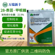芸农笑28-表芸苔素甲哌鎓控旺抗倒伏植物生长调节剂