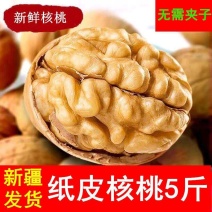 正宗新疆纸皮核桃阿克苏185薄壳核桃新货阿克