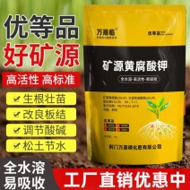 全水溶矿源黄腐酸钾生根壮苗改良土壤松土1000克一袋