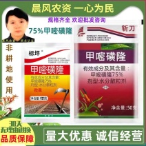 斩刀75%甲嘧磺隆非耕地竹铁路公路灭生性杂草除草剂