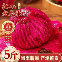 （红心火龙果）5斤装，电商直播，抖音淘宝，一件代发供应链